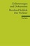 Cover of 'Der Vorleser. Erläuterungen und Dokumente'