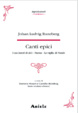 Cover of Canti epici. I cacciatori di alci-Hanne-La vigilia di Natale.