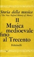 Cover of Storia della Musica - The New Oxford History of Music