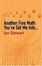 Cover of Another Fine Math You've Got Me Into. . .