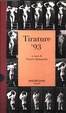 Cover of Tirature '93