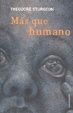 Cover of Más que humano