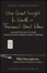 Cover of "One Great Insight Is Worth a Thousand Good Ideas"