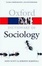 Cover of A Dictionary of Sociology