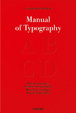 Cover of Manual of Typography
