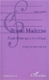 Cover of Bruno Maderna