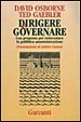 Cover of Dirigere e governare