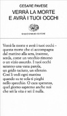 Verrà la morte e avrà i tuoi occhi