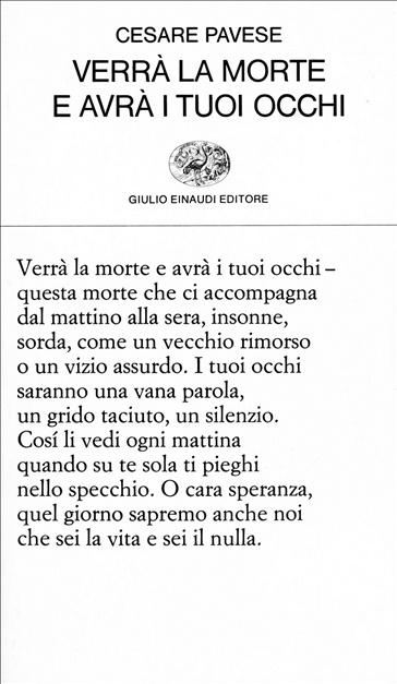 Immagine di Verrà la morte e avrà i tuoi occhi