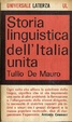 Cover of Storia linguistica dell'Italia unita