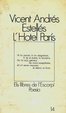 Cover of L'hotel París