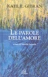 Cover of Le parole dell'amore