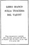 Cover of Libro bianco sulla tragedia del Vajont