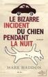 Cover of Le Bizarre incident du chien pendant la nuit