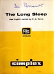 Cover of The Long Sleep