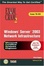 Cover of "Windows Server 2003 Network Infrastructure Exam Cram 2 MCSA MCSE 70-291"