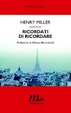Cover of Ricordati di ricordare