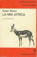 Cover of La mia Africa