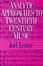 Cover of "Analytic Approaches to Twentieth-Century Music"