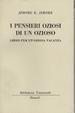 Cover of I pensieri oziosi di un ozioso