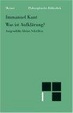 Cover of Was ist Aufklärung?