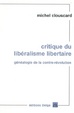 Cover of Critique du libéralisme libertaire