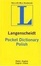 Cover of "Langenscheidt Polish Dictionary"