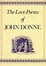 Cover of "The Love Poems of John Donne"