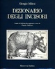 Cover of Dizionario degli incisori