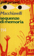 Cover of Sequenze di memoria