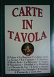 Cover of Carte in tavola