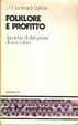 Cover of Folklore e profitto