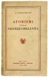 Cover of Aforismi sulla saggezza della vita
