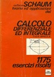 Cover of Calcolo differenziale e integrale