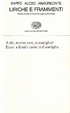 Cover of Liriche e frammenti