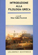 Cover of Introduzione alla filologia greca