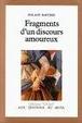 Cover of Fragments d'un discours amoureux