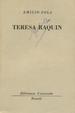 Cover of Teresa Raquin