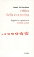 Cover of Critica della vita intima