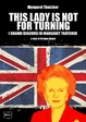 Cover of This Lady is not for turning.