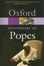 Cover of "The Oxford Dictionary of Popes"