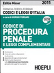 Cover of Codice di procedura penale 2011. Ediz. minore