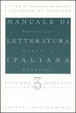 Cover of Manuale di letteratura italiana - Vol. 3