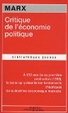 Cover of Critique de l'économie politique