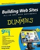 Cover of Building Web Sites All-in-One For Dummies