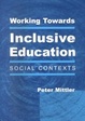 Cover of Working towards inclusive education
