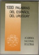 Cover of 1000 palabras del español del Uruguay