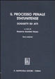 Cover of Il processo penale statunitense. Soggetti ed atti