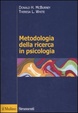 Cover of Metodologia della ricerca in psicologia
