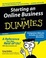 Cover of "Starting an Online Business For Dummies, 4th Edition"